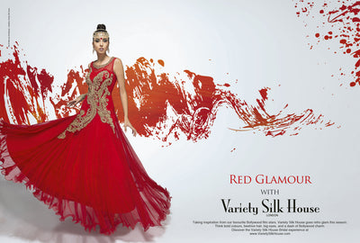 Red Glamour Lookbook