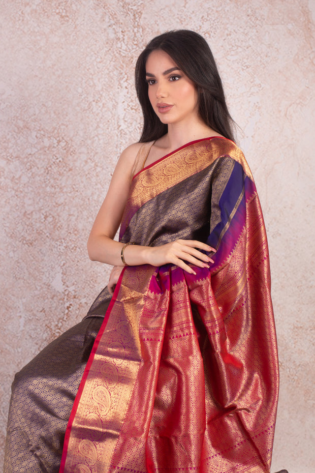 Kanjivaram handloom saree E9_181B