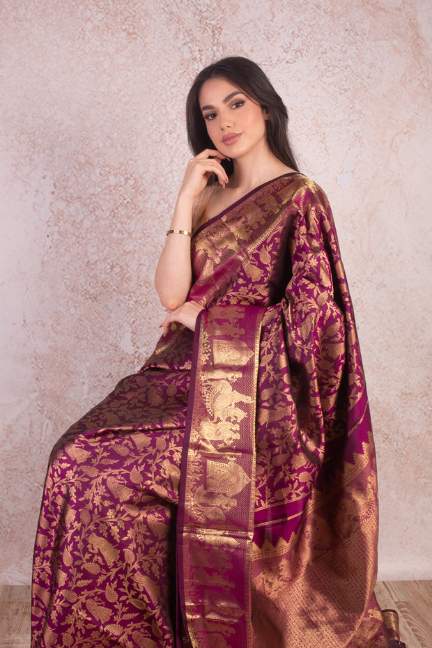 Kanjivaram handloom saree E9_182E