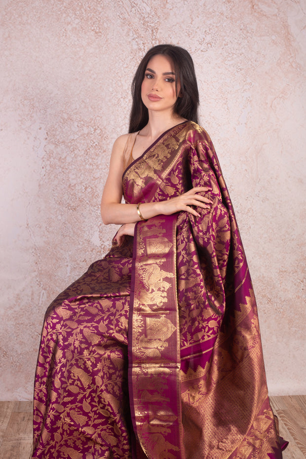 Kanjivaram handloom saree E9_182E