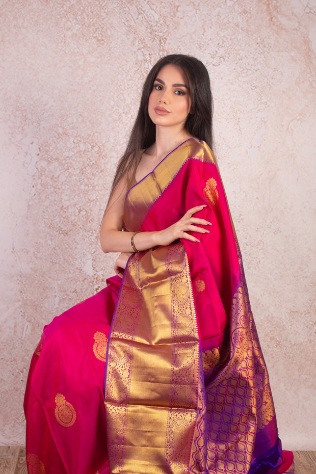 Kanjivaram handloom saree C9_5B