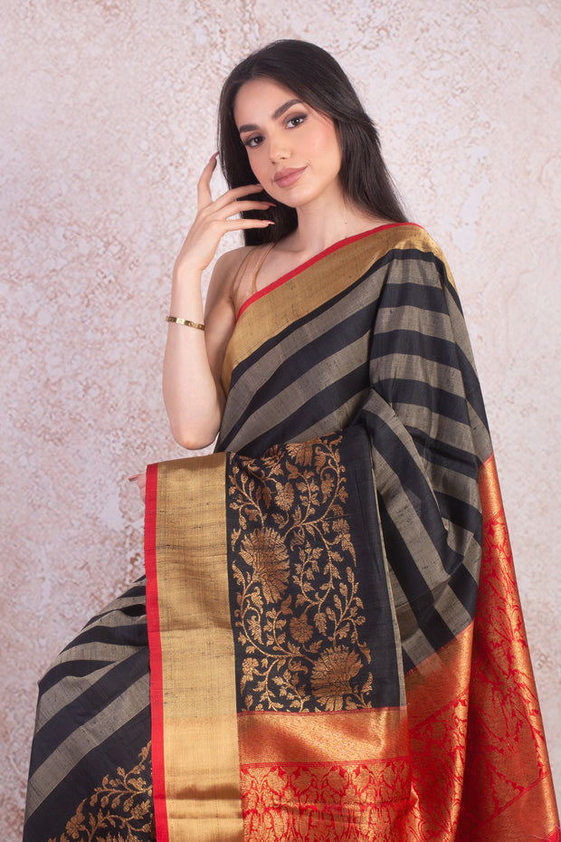 Benarasi Tassar Saree C9_270B