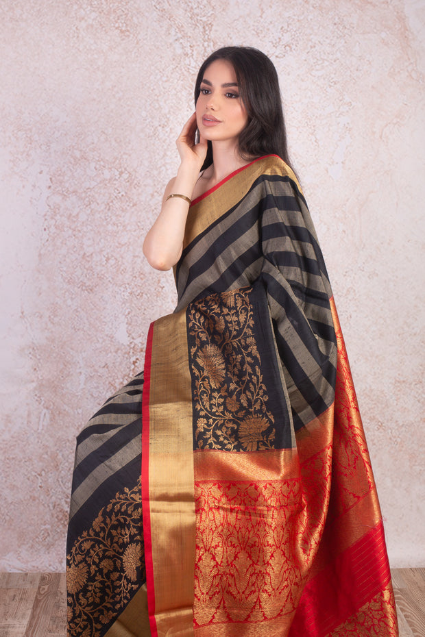 Benarasi Tassar Saree C9_270B