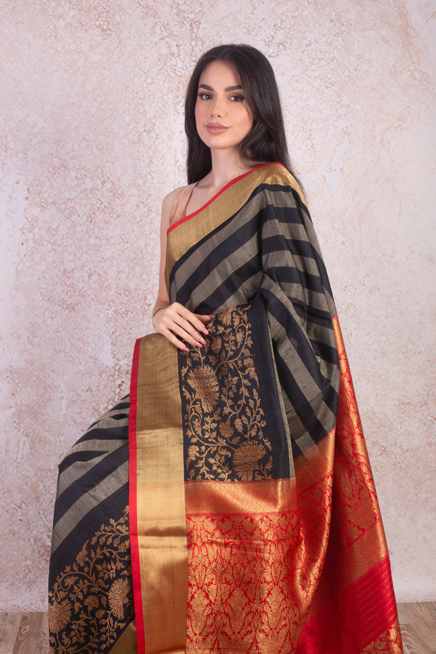 Benarasi Tassar Saree C9_270B