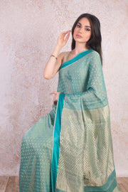 Tissue weave saree A9_17A