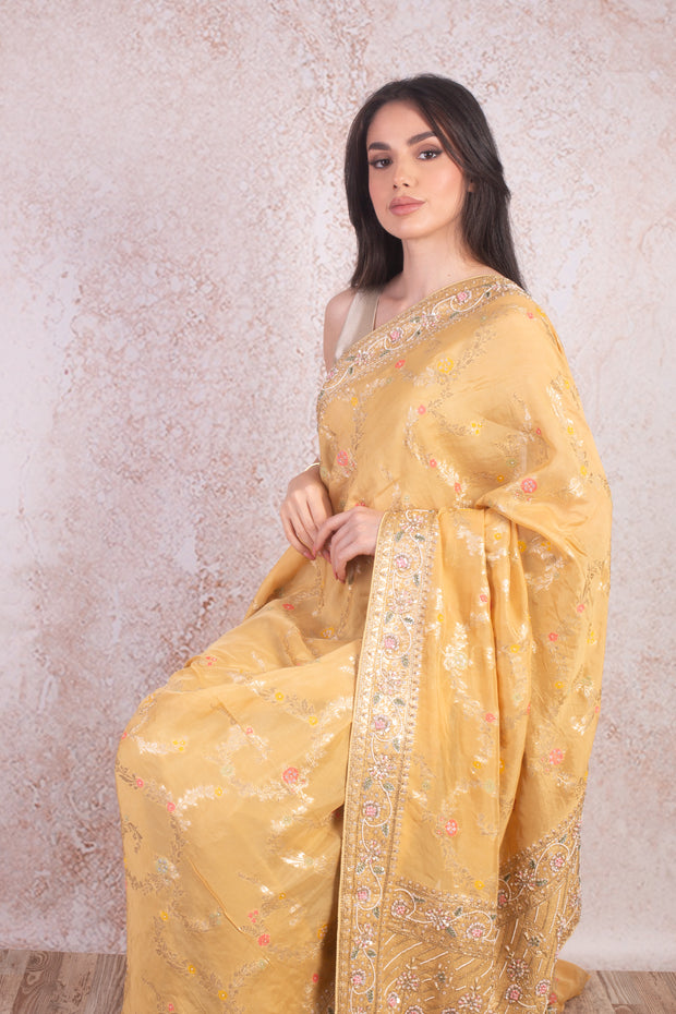 Saree woven & embd J9_27A