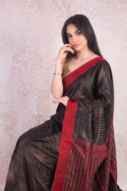 Tanjore reshamwork saree C9_136C