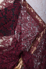 Chantilly lace lurex 16539A - Variety Silk House Ltd