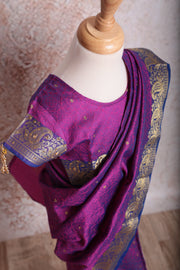 Benarasi stitched saree R8_584 - Variety Silk House Ltd