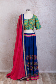 K8/2023 Embd choli/skirt - Variety Silk House Ltd