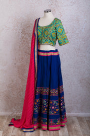 K8/2023 Embd choli/skirt - Variety Silk House Ltd